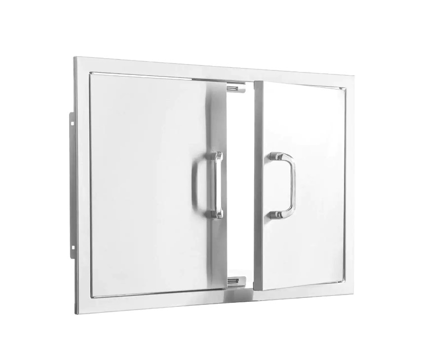 PCM - 260 Series 25-Inch Stainless Steel Double Access Door - Free