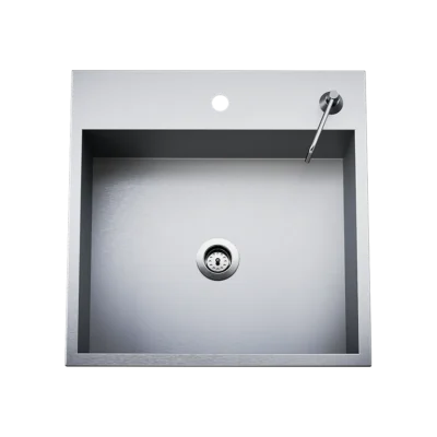 Twin Eagles 24-Inch Drop-In Sink with Stainless Steel Cover TEOS24-B