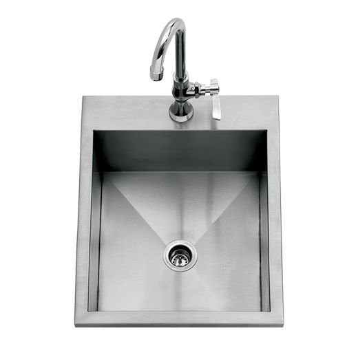 Delta Heat 15-Inch Drop-In Sink – DHOS15