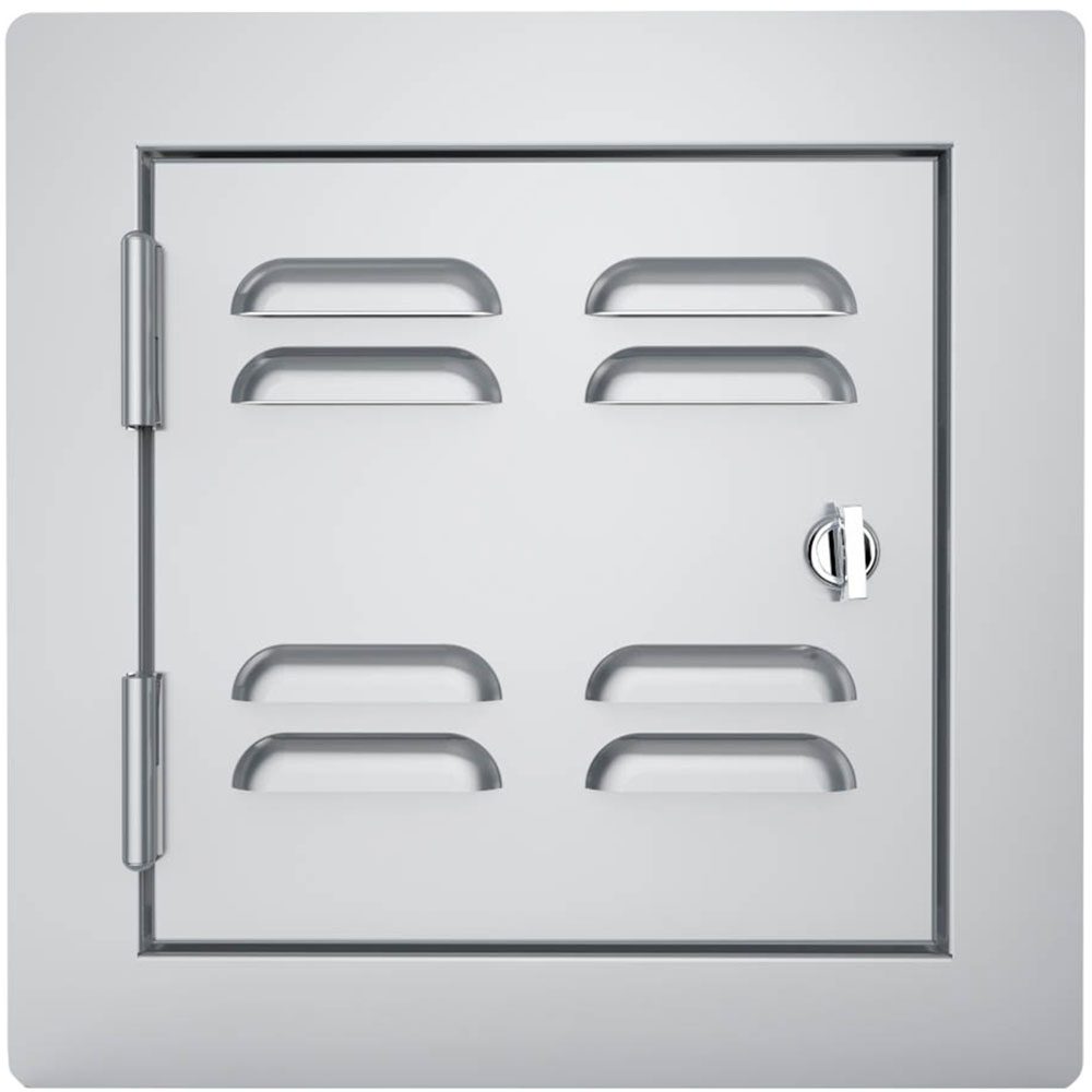 C-VSDL12 Sunstone Classic Series Flush Style 12" x 12" Utility Access Door - Vented - Image 1