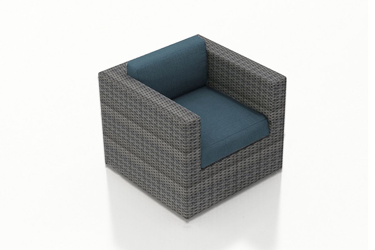 HL-DIS-TS-SG-CL District Swivel Glider - Cast Lagoon HL-DIS-TS-SG-CL