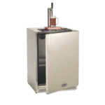 Bull BBQ 24-Inch 6.6 Cu. Ft. Outdoor Rated Single Tap Beer Dispenser Kegerator