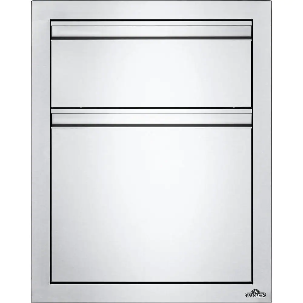 BI-1824-1W_02 Napoleon - 18" X 24" DOUBLE DRAWER: WASTE BIN - Image 1