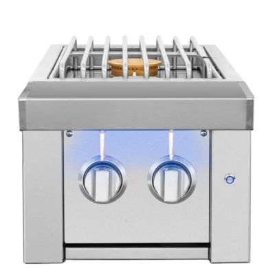 American Made Grills Estate Double Side Burner