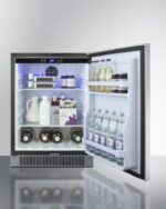 SUMMIT - 24" Wide Built-In Outdoor All-Refrigerator - Image 3