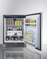 SUMMIT - 24" Wide Built-In Outdoor All-Refrigerator - Image 4