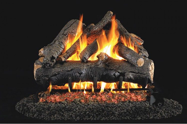 AO Real Fyre American Oak Logs with G46 Series Burner - Image 1