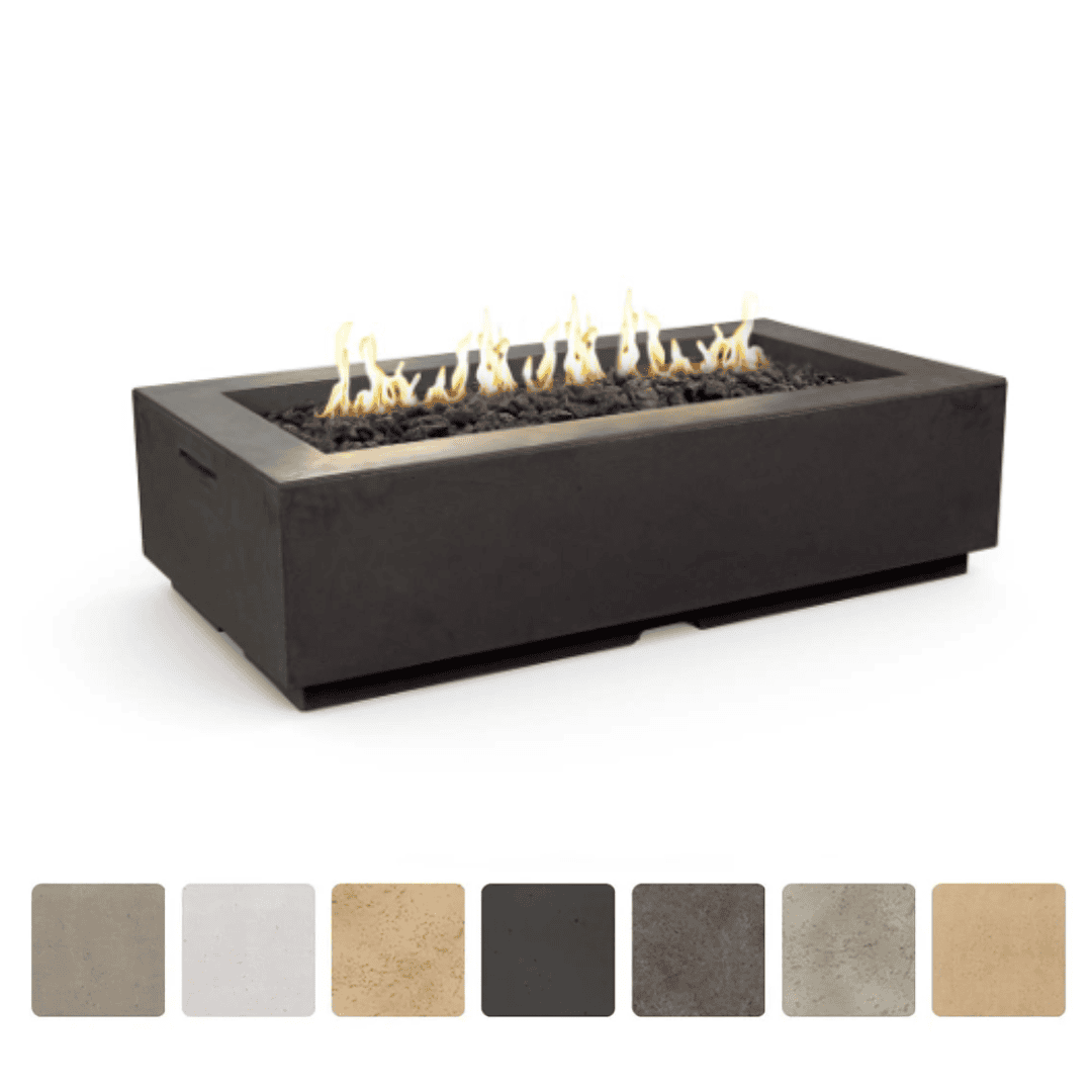 American Fyre Designs Louvre Rectangle Fire Pit - 689 American Fyre Designs Louvre Rectangle Fire Pit - 689