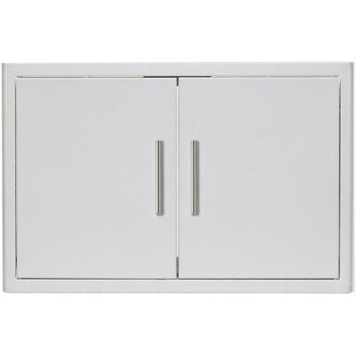 Blaze 40-Inch Stainless Steel Double Access Door With Paper Towel Holder
