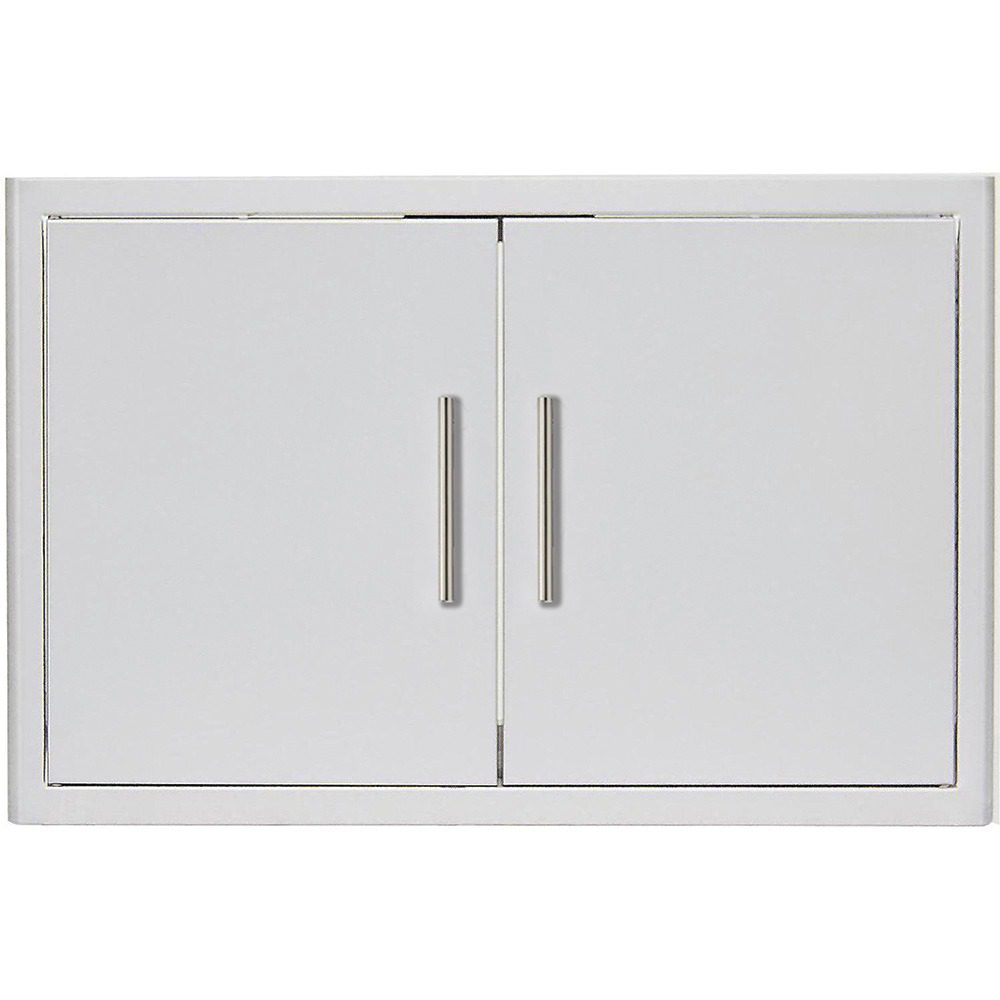 Blaze 40-Inch Stainless Steel Double Access Door With Paper Towel Holder  - BLZ-AD40-R-SC