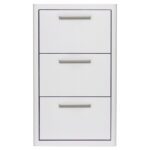 Blaze 16-Inch Stainless Steel Triple Access Drawer