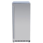 TrueFlame 15-Inch Outdoor Rated Fridge with Stainless Door - TF-RFR-15S