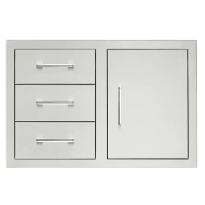 TrueFlame 33-Inch 3-Drawer & Access Door Combo - TF-DC3-33-A