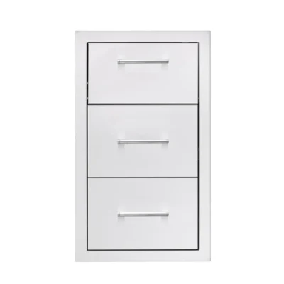 TrueFlame 17-inch Vertical 2-Drawer & Paper Towel Holder Combo - TF-TDC-17