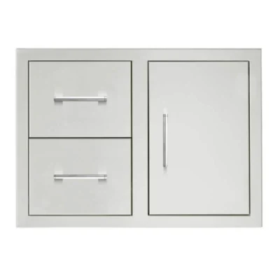 TrueFlame 30-Inch 2-Drawer & Access Door Combo - TF-DC2-30
