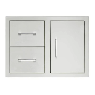 TrueFlame 36-Inch 2-Drawer & Access Door Combo - TF-DC2-36-A