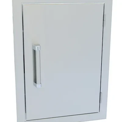 Kokomo Grills 14x20-inch Stainless Steel Reversible Vertical Access Door - KO-1420V