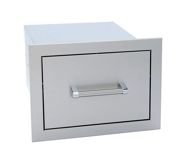 KO-SD6_01 Kokomo Grills Stainless Steel Single Drawer for Outdoor Kitchen - KO-SD6