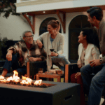 Blaze 60-Inch Rectangular Concrete Propane Fire Pit Table in Phantom Finish - BLZ-60-FTABLE-LP - Image 3