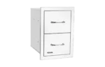 Bull 15-Inch Stainless Steel Double Access Drawer W/ Reveal - 56990 - Image 4