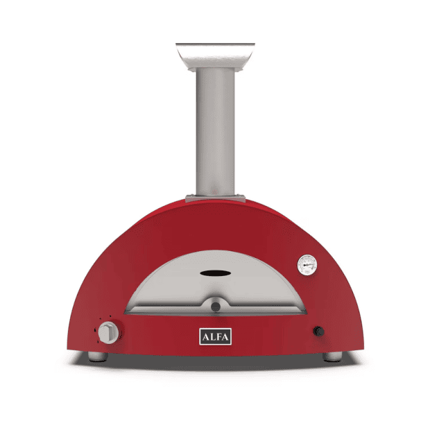 Alfa Moderno 2 Pizze Propane Pizza Oven RUBY RED | FXMD-2P-GROR-U