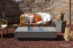 ELEMENTI PLUS MONTE CARLO 60-Inch Rectangular Natural Gas Fire Pit Table - OFG416LG-NG - Image 5