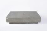 ELEMENTI PLUS MONTE CARLO 60-Inch Rectangular Natural Gas Fire Pit Table - OFG416LG-NG - Image 3