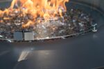 ELEMENTI PLUS NIMES 41-Inch Round Concrete Natural Gas Fire Pit Table - OFG414DG-NG - Image 9