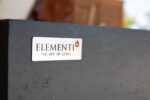 ELEMENTI PLUS POSITANO 60-Inch Rectangular Concrete Natural Gas Fire Pit Table (Black) - OFG415DG-NG - Image 5