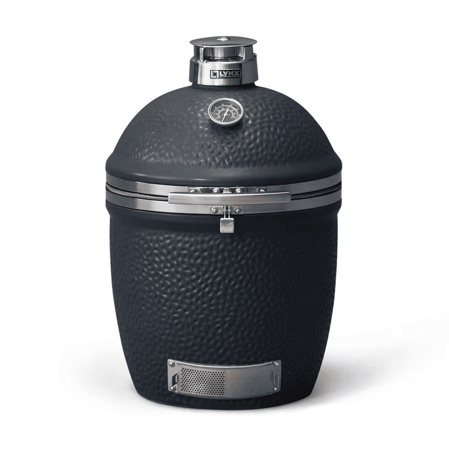 Lynx 18-Inch Built-In Ceramic Kamado Charcoal Grill Matte Gray - LCGRMG