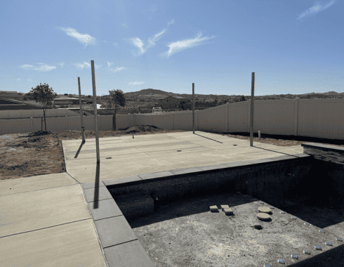 Backyard Construction
