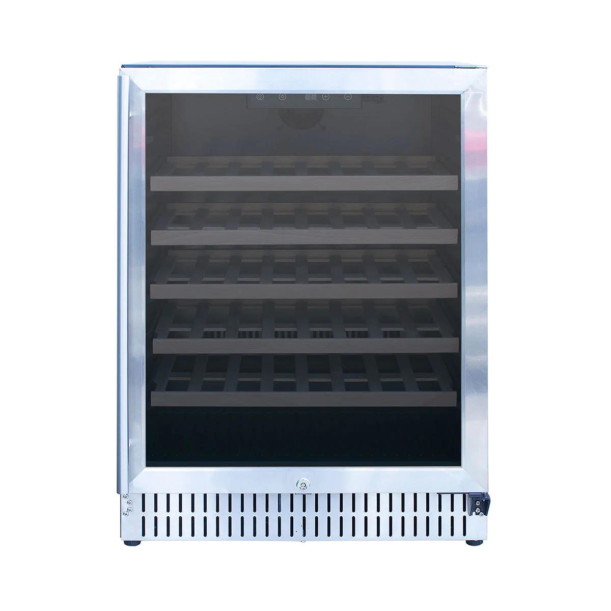 SUMMERSET – 24″ 5.3c Deluxe Outdoor Rated Wine Cooler-