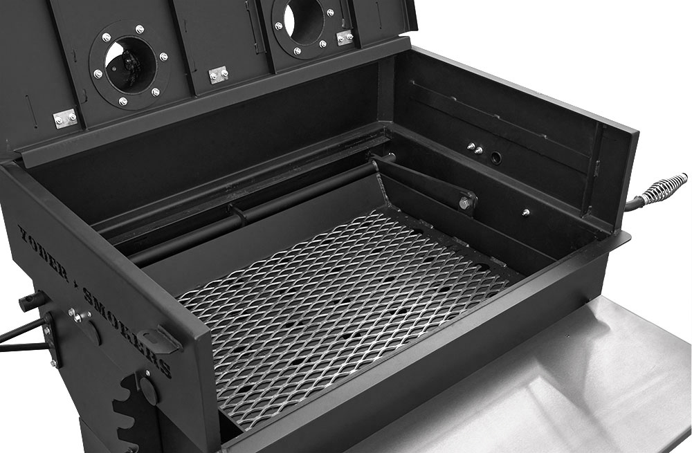 Yoder 24x48 Flat Top Charcoal Grill | USA Made